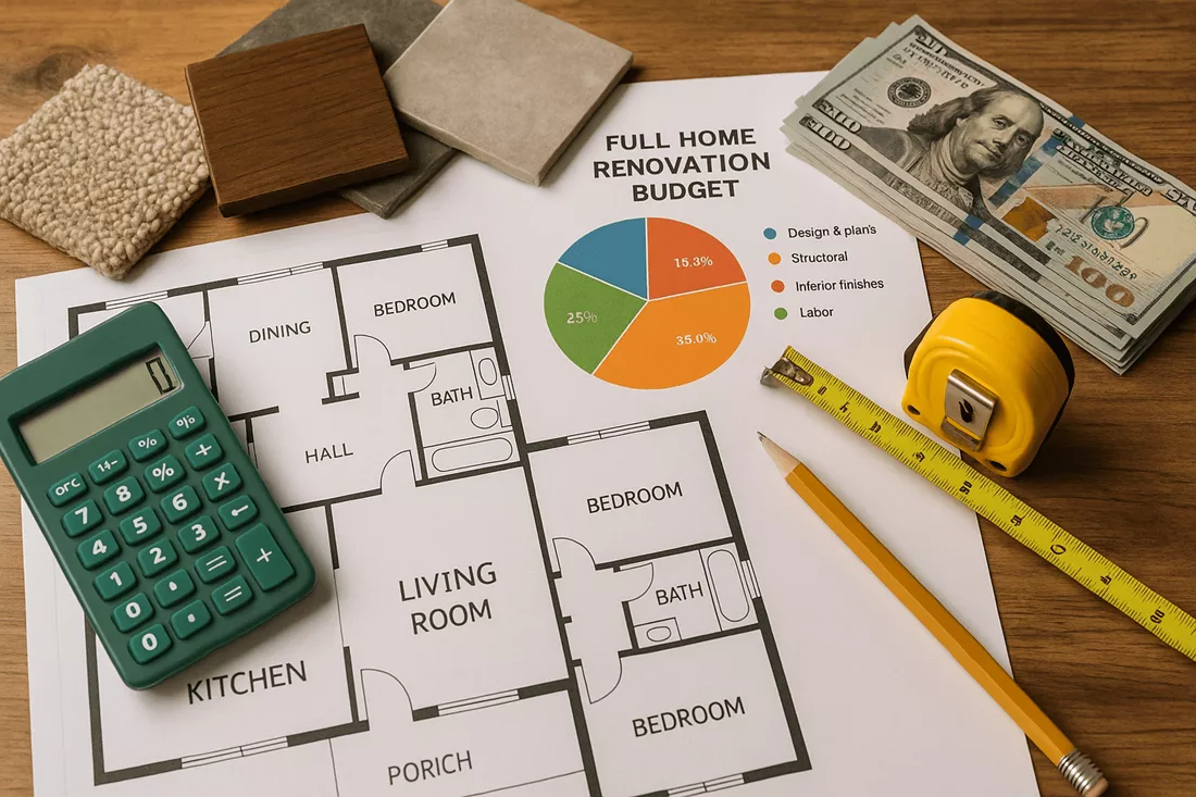 How to Budget for a Full Home Renovation in Davie
