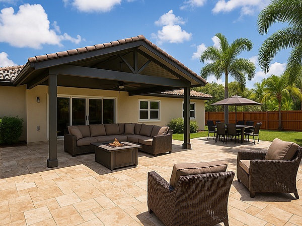 How to Add an Outdoor Living Area in Davie, Florida