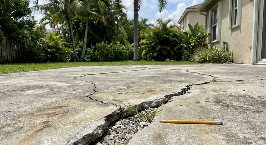 Is Your Concrete Slab in Davie Showing Cracks?